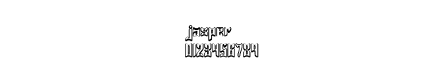 Fuente jasper.ttf