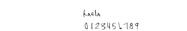Fuente kaela.ttf