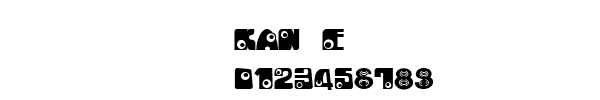Fuente kan E.ttf