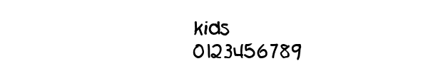 Fuente kids.ttf