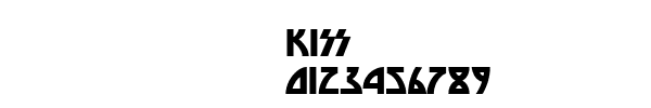 Fuente kiss.TTF