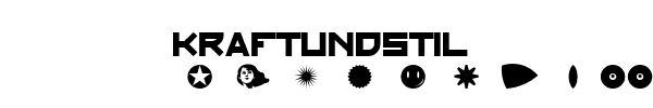 Fuente kraftundstil.TTF