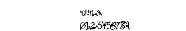 Fuente krylg.ttf
