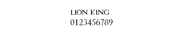Fuente lion king.ttf