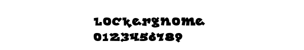 Fuente lockergnome.ttf