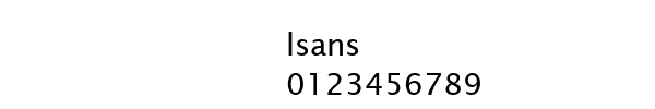 Fuente lsans.ttf