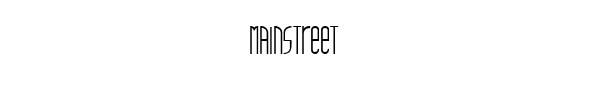 Fuente mainstreet.ttf