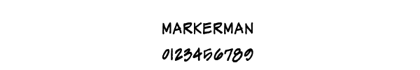 Fuente markerman.ttf