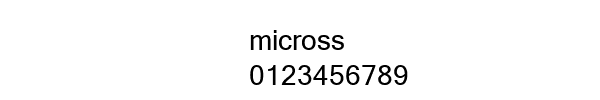 Fuente micross.ttf