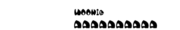 Fuente moonie.ttf