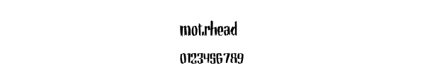 Fuente motrhead.ttf