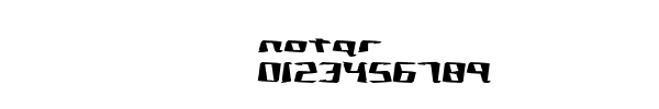 Fuente notqr.ttf
