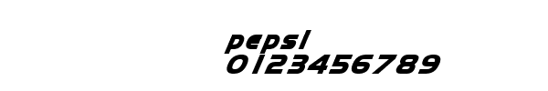 Fuente pepsi.TTF