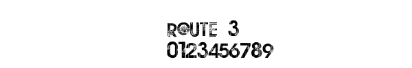 Fuente route_3.ttf