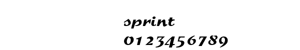 Fuente sprint.ttf