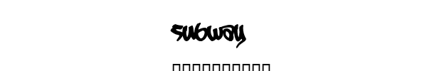 Fuente subway.ttf