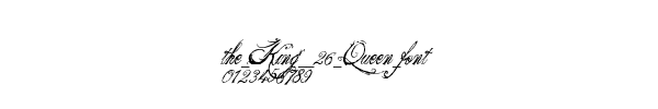 Fuente the_King__26_Queen_font.ttf