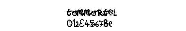 Fuente tommortel.ttf