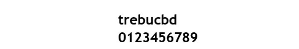 Fuente trebucbd.ttf