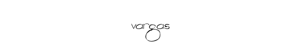 Fuente vargas.ttf