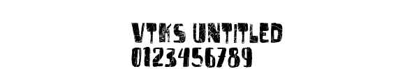 Fuente vtks untitled.ttf
