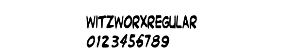 Fuente witzworxregular.ttf