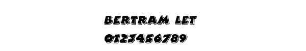 Fuente Bertram LET.ttf