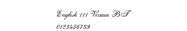 Fuente English 111 Vivace BT.ttf
