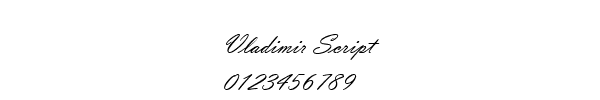 Fuente Vladimir Script.ttf