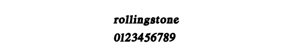 Fuente rollingstone.ttf