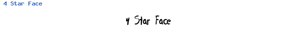 Fuente 4 Star Face.ttf