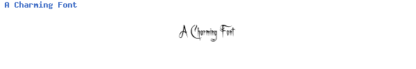 Fuente A Charming Font.TTF