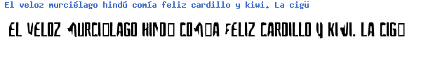 Fuente A Font For The Computer People.ttf