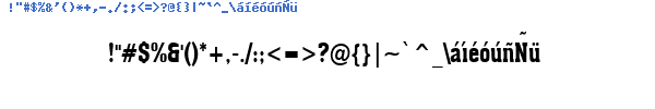 Fuente ACHECB__.TTF