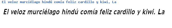 Fuente ADMSTHII.TTF