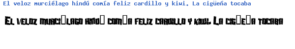 Fuente AFTEDC.TTF