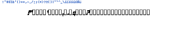Fuente AFTEDCI.TTF