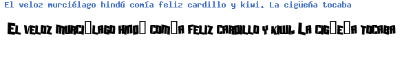 Fuente AFTEDCS.TTF