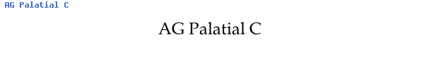 Fuente AG Palatial C.ttf