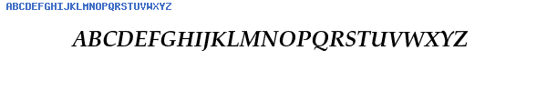 Fuente AG PalatialC Bold Italic.ttf