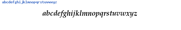 Fuente AG PalatialC Bold Italic.ttf