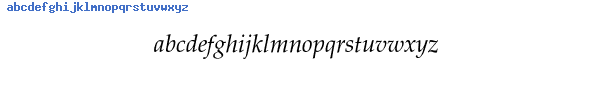 Fuente AG PalatialC Italic.ttf