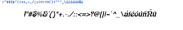Fuente AIDABI__.TTF