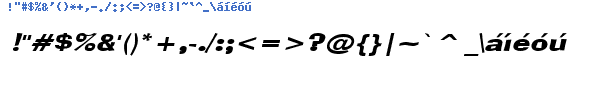 Fuente ALORNWBI.TTF