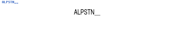 Fuente ALPSTN__.TTF