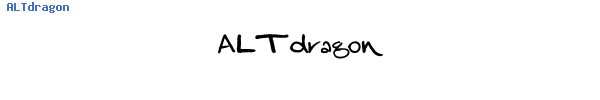 Fuente ALTdragon.ttf