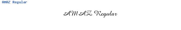 Fuente AMAZ Regular.TTF