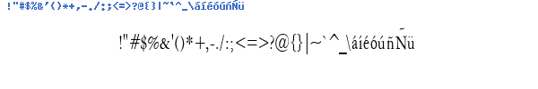 Fuente AMERCN__.TTF