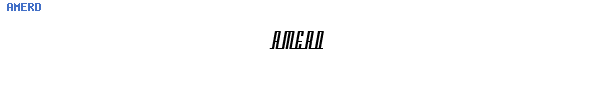 Fuente AMERD.TTF
