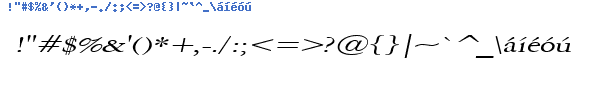 Fuente AMEREI__.TTF
